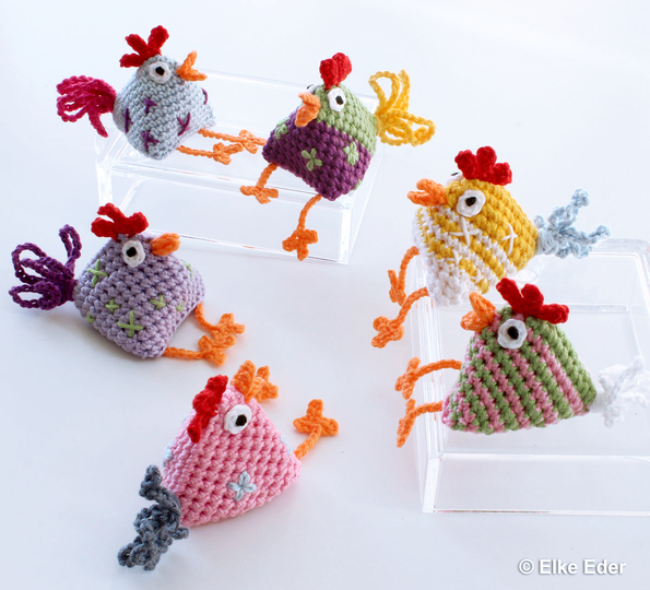 "Sweet Little Chicks" - süße Hühner - Häkelanleitung