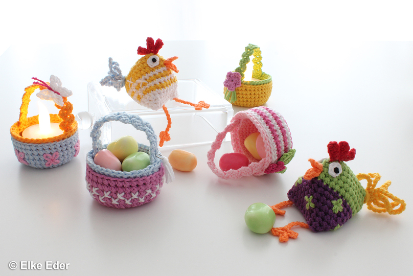 "Sweet Little Chicks" - süße Hühner - Häkelanleitung