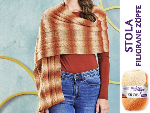 STOLA FILIGRANE ZÖPFE