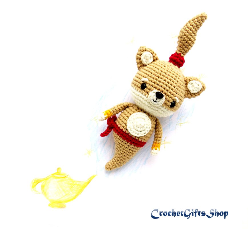 Pattern Amigurumi Little Dog Genie