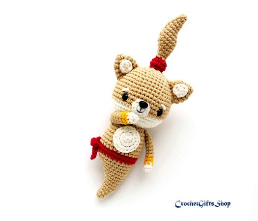 Pattern Amigurumi Little Dog Genie