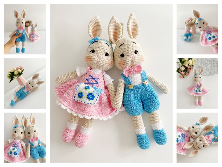 Monami Bunny (Boy and Girl)