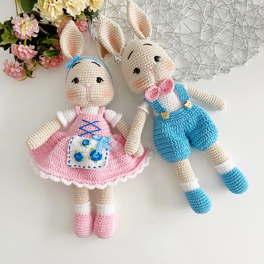 Monami Bunny (Boy and Girl)