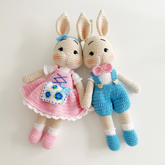 Monami Bunny (Boy and Girl)