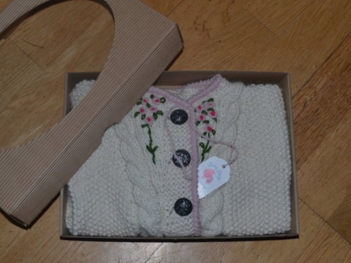 Strickanleitung * Trachten Baby/Kinder Jacke * 6 Mon. - 2/3 Jahre
