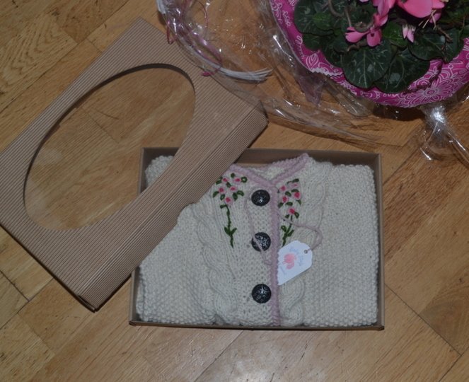 Strickanleitung * Trachten Baby/Kinder Jacke * 6 Mon. - 2/3 Jahre