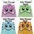 Häkelmuster *4 little Monsters * Grafik für C2C Decke