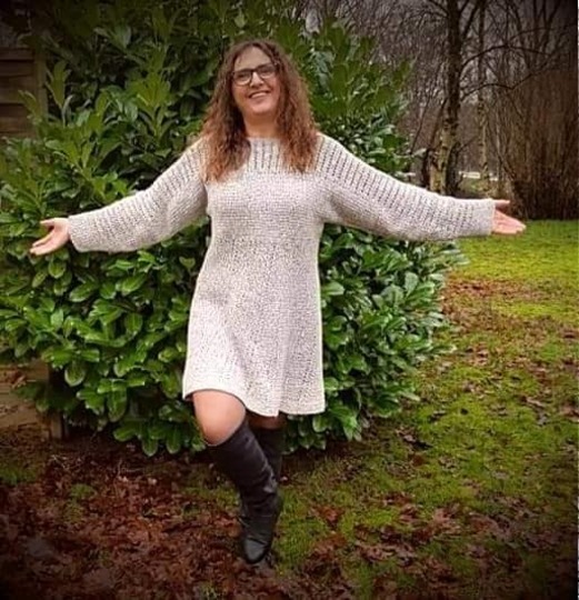 Häkelanleitung Kleid Jeany (Ohne Maschenprobe / Für jede Größe)