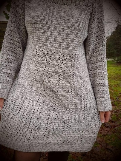 Häkelanleitung Kleid Jeany (Ohne Maschenprobe / Für jede Größe)