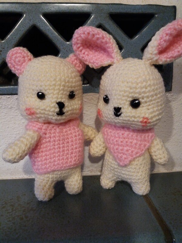 Häkelanleitung: Hase und Bär - Bild 2