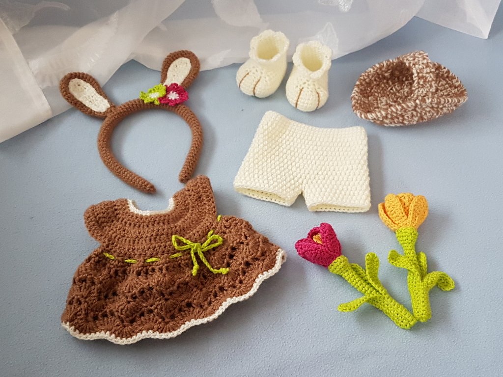 Häkelanleitung, Bonnie das Hasenmädchen