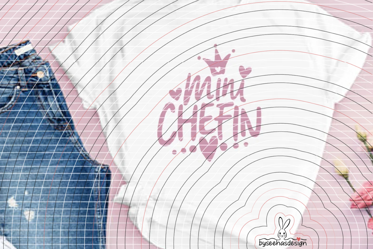 Mini Chefin Plotterdatei SVG DXF - Bild 6