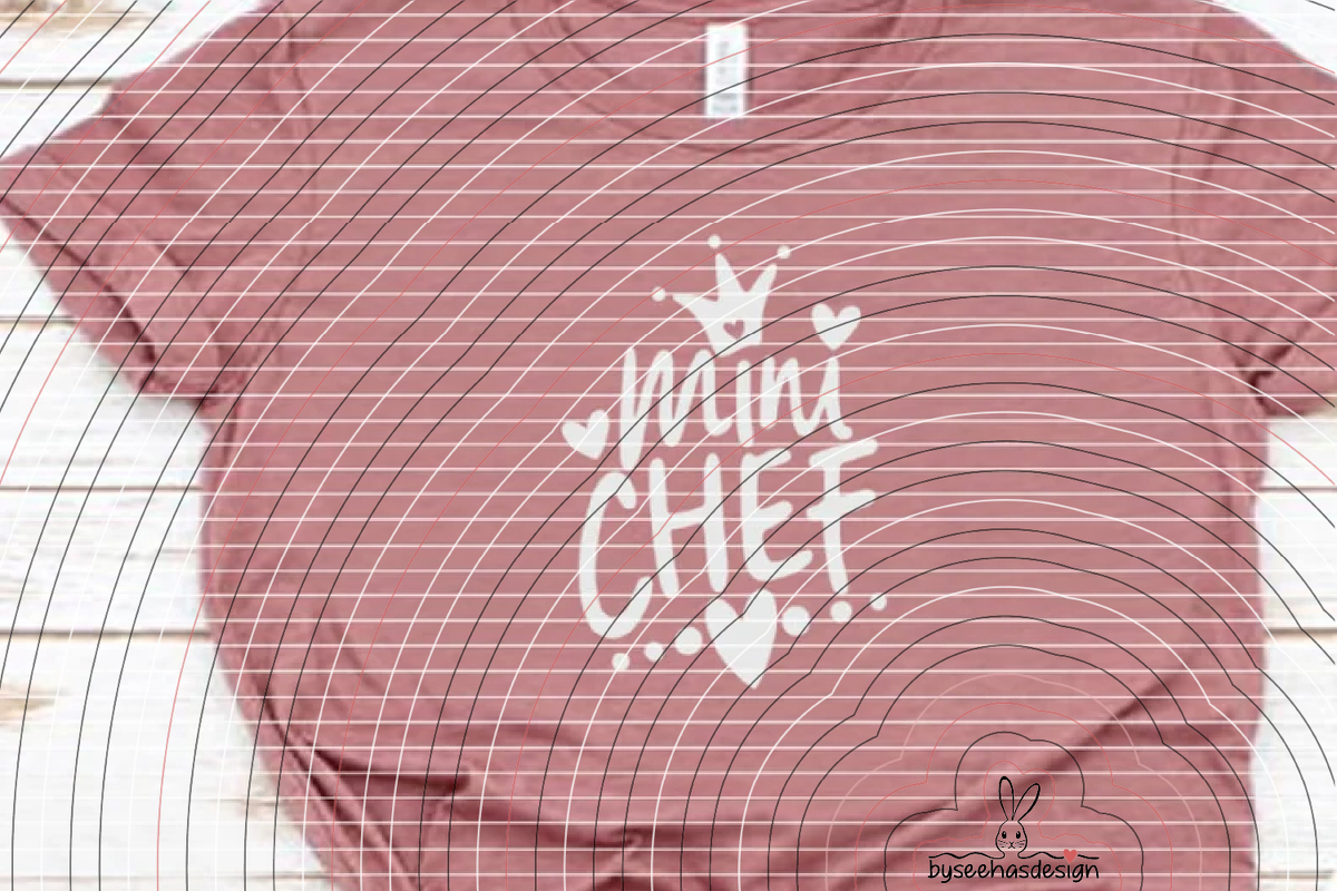 Mini Chef Plotterdatei SVG DXF - Bild 5
