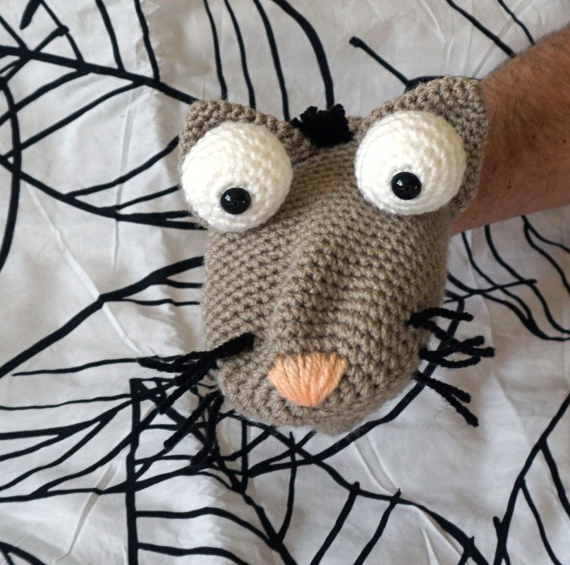 Crochet Pattern for the Hand Puppet Cat Molly! - Image 2