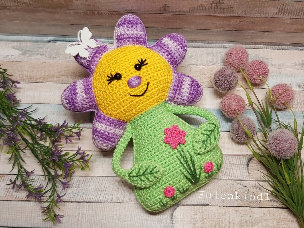 Häkelanleitung Blümchen "Esmiralda" - Bild 2