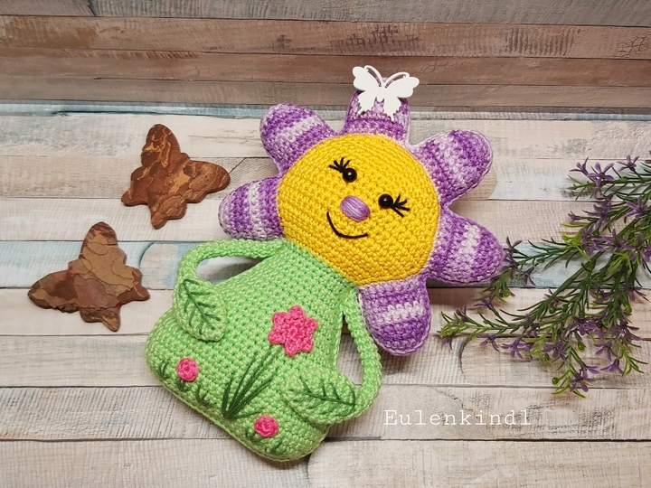 Häkelanleitung Blümchen "Esmiralda"