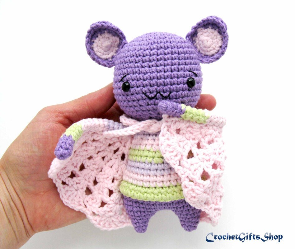 Pattern Cute Amigurumi Bat - Image 6