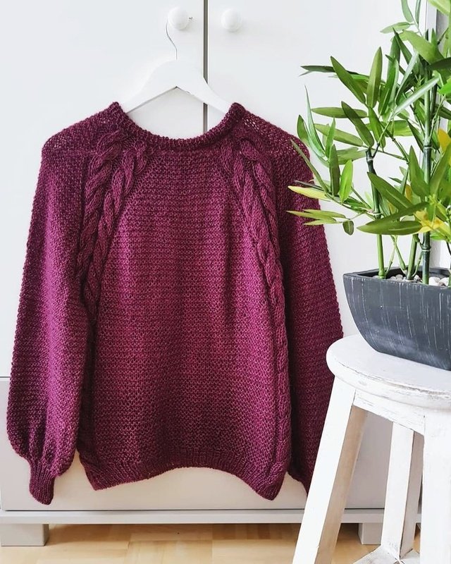 Strickanleitung Pullover ++ Angoria ++ XS,S,M und L - Bild 4