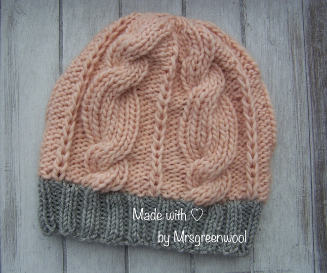 Strickanleitung für Mütze "Romantik"