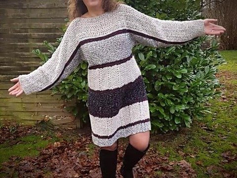 Häkelanleitung Kleid Lucie ( Ohne Maschenprobe / Für jede Größe)