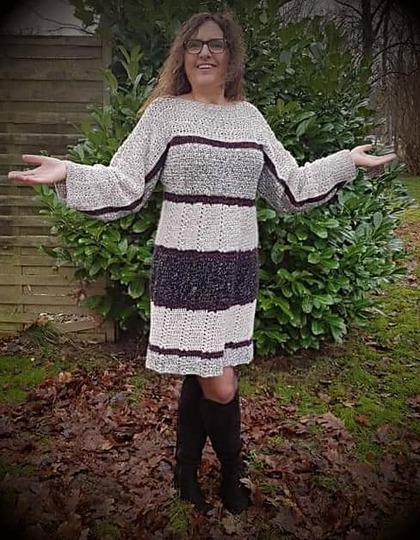 Häkelanleitung Kleid Lucie ( Ohne Maschenprobe / Für jede Größe)