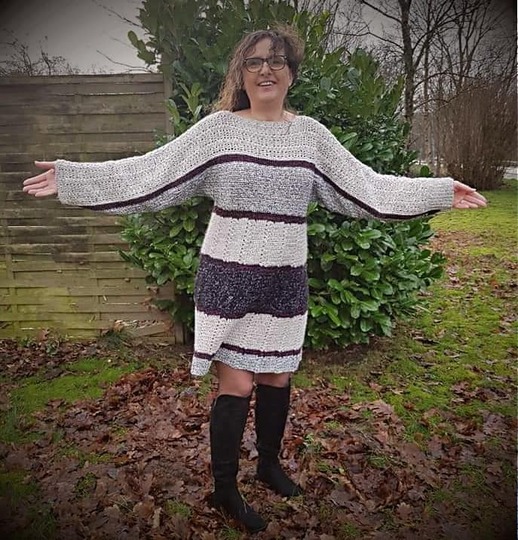 Häkelanleitung Kleid Lucie ( Ohne Maschenprobe / Für jede Größe)