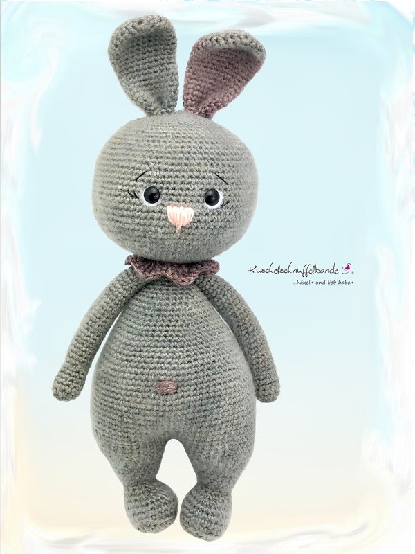 Kuschelschnuffelbande Kleiner Hase Emil, Amigurumi, PDF - Bild 2