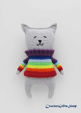 Amigurumi Cat in Sweater