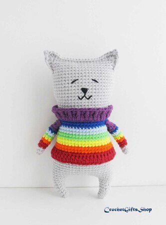 Amigurumi Cat in Sweater