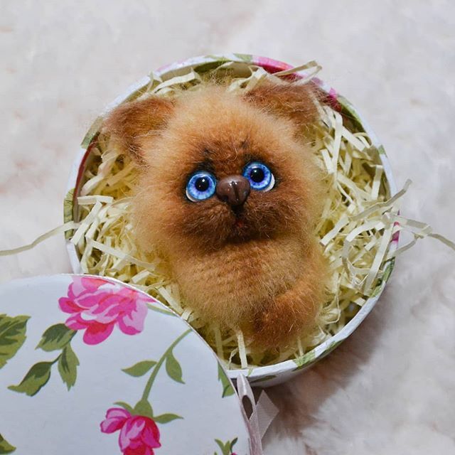 Brosche Kätzchen - Bild 4