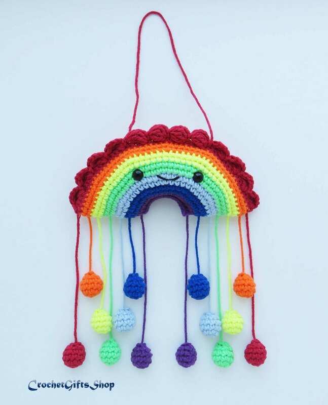 Pattern Rainbow and Raindrops Mobile - Image 5