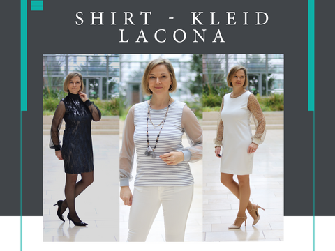Shirt/Kleid LACONA Gr. XS-XXXL