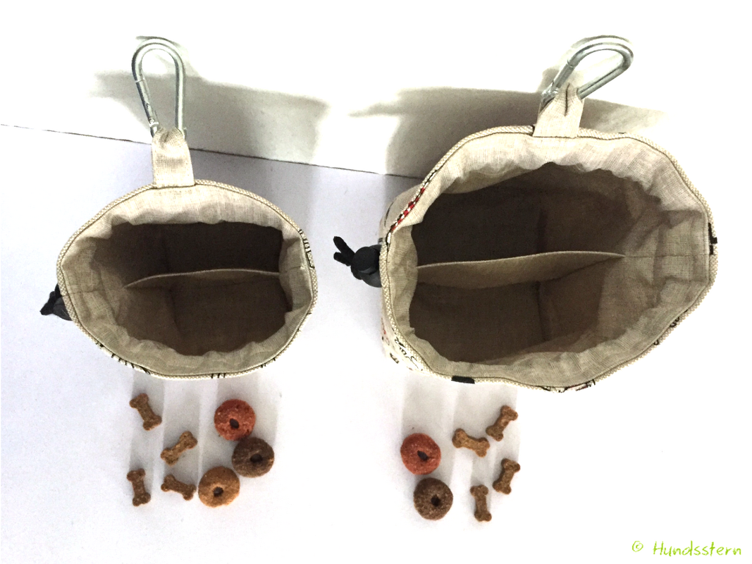 Minou treat pouch, with lining, 2 sizes, pattern - Image 9