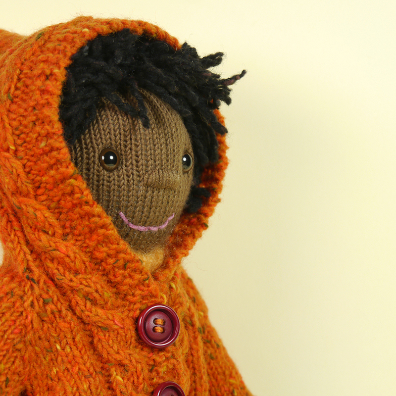 Winter-Olivia, Set Puppe + Kleidung, Strickanleitung