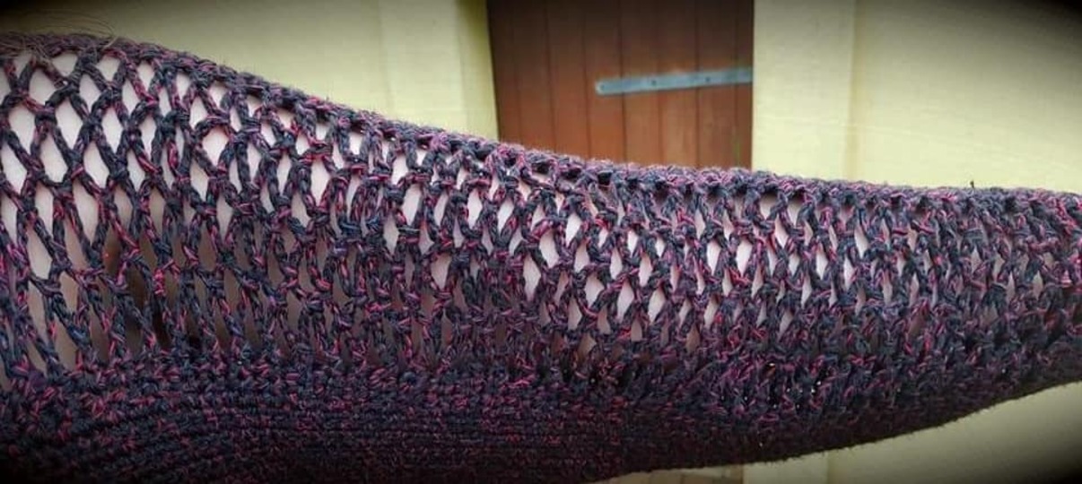 Häkelanleitung Kleid Vernetzte Liebe ( Ohne Maschenprobe / Für jede Größe )