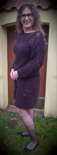 Häkelanleitung Kleid Vernetzte Liebe ( Ohne Maschenprobe / Für jede Größe )