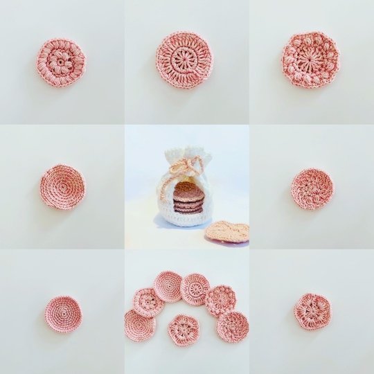 Abschminkpads Anleitung häkeln