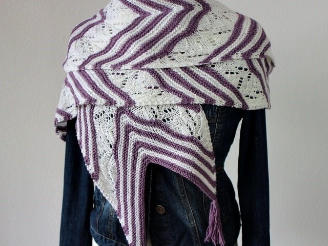 Strickanleitung Schal "Tamoa Wrap" - Bild 4