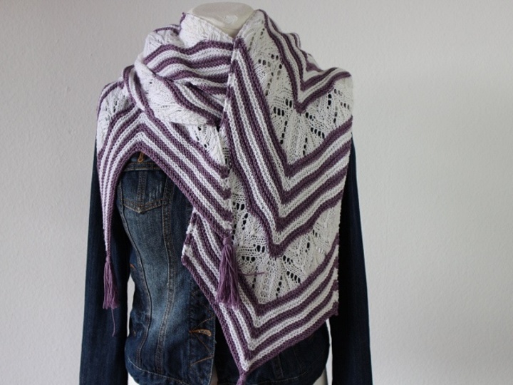 Strickanleitung Schal "Tamoa Wrap"