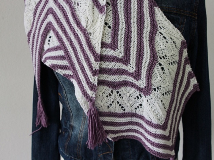 Strickanleitung Schal "Tamoa Wrap"