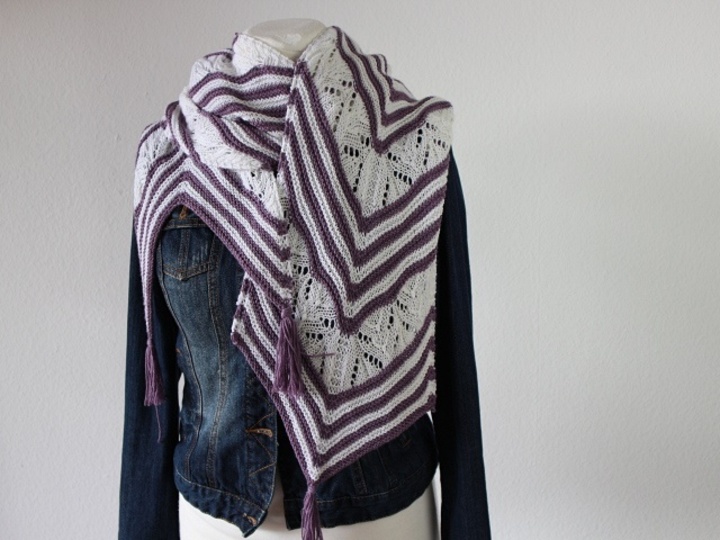 Strickanleitung Schal "Tamoa Wrap"