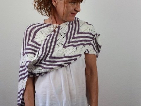 Strickanleitung Schal "Tamoa Wrap"