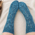 Knitting Pattern PDF Morning Dew Socks – Lace and Cable Socks