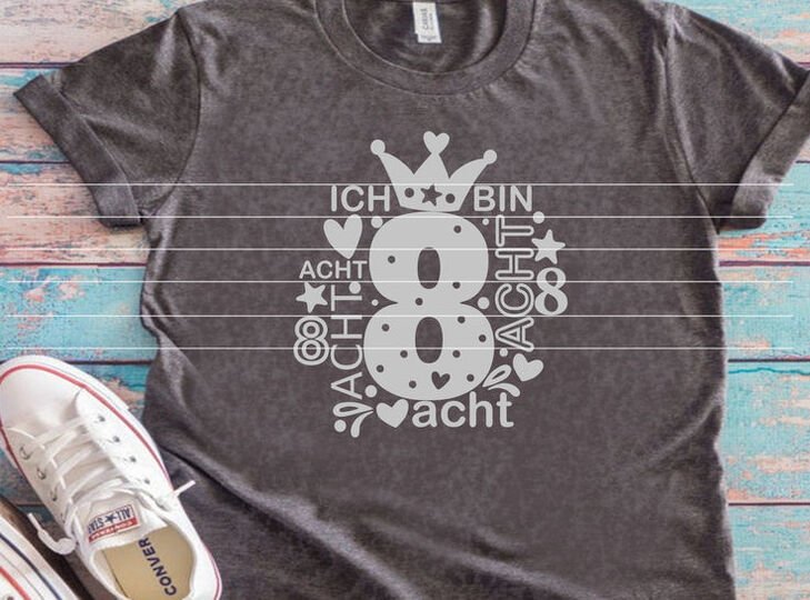 Zahl 8 Plotterdatei SVG DXF