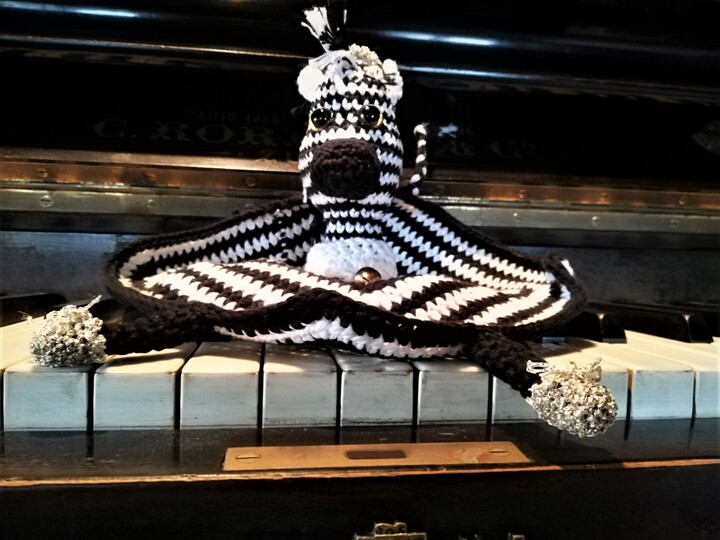 Häkelanleitung Zebra Königin Streifella