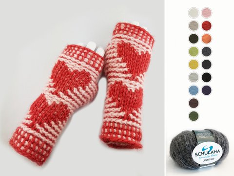 Armstulpen Kuschelherz