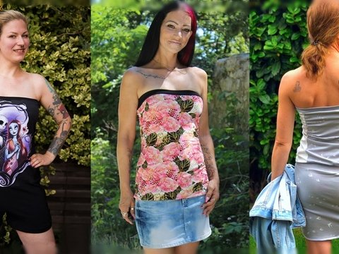 Sporty Dress ,Gr.32-50