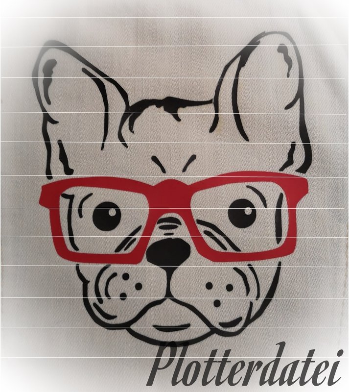 Plotterdatei Frenchie