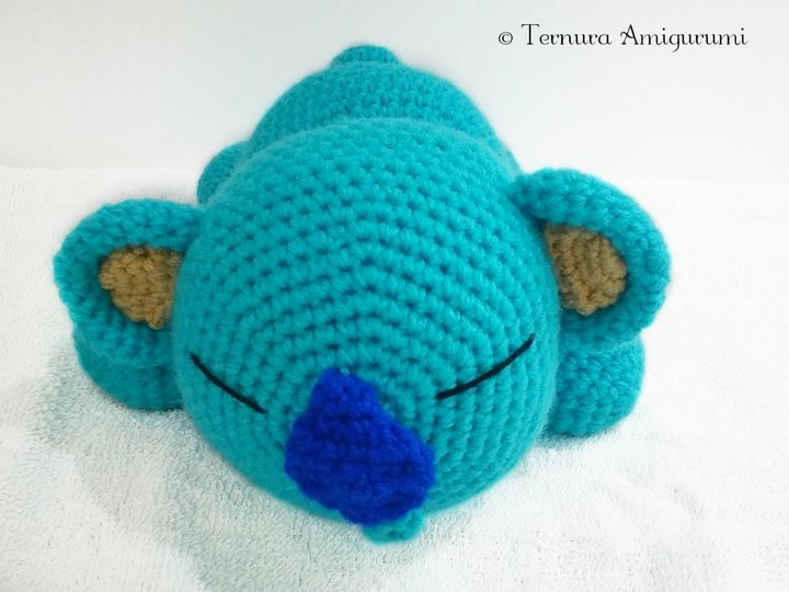 Häkelanleitung Koala schläfrig PDF ternura amigurumi english- deutsch- dutch