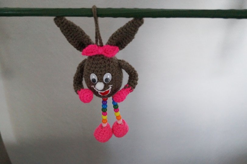 Anleitung Ostern Hasenbande Aufhänger für den Osterstrauß